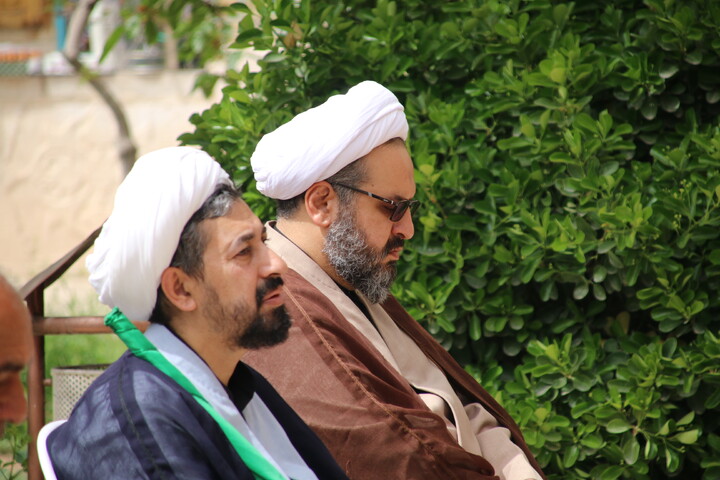 تصاویر/ دسته عزاداری روحانیون کرمانی در شهادت امام صادق(ع)