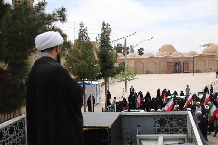 تصاویر/ دسته عزاداری روحانیون کرمانی در شهادت امام صادق(ع)