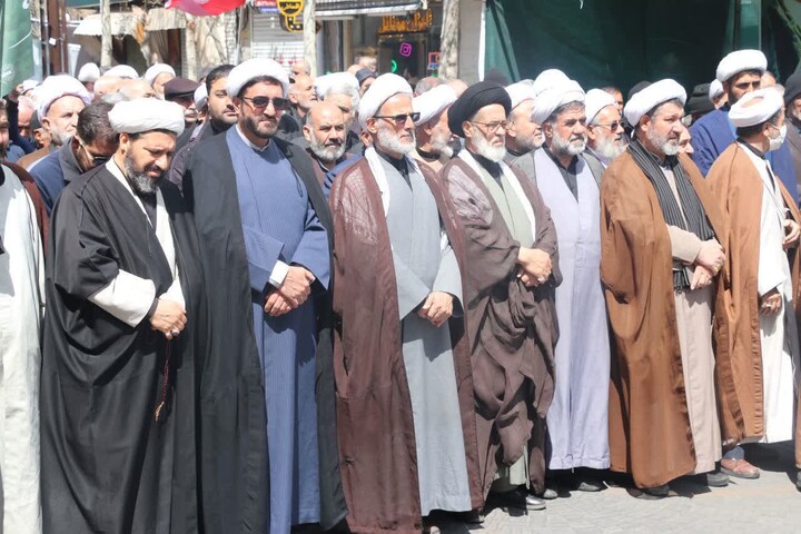 تصاویر / سوگواری حوزه‌ علمیه خواهران و برادران زنجان در سالروز شهادت امام صادق (ع)