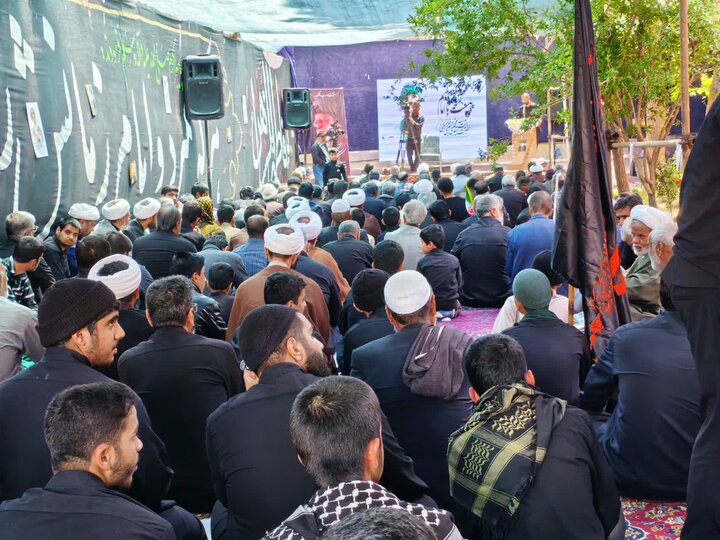 تصاویر/ مراسم شهادت امام جعفر صادق(ع) در زاهدان