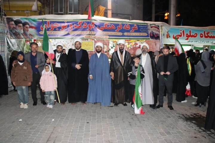 تصاویر/ غرفه فرهنگی هنری مدرسه علمیه امام محمد باقر (ع) ویژه کودک و نوجوان