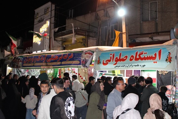 تصاویر/ ایستگاه صلواتی مدرسه علمیه امام محمد باقر(ع) اردبیل