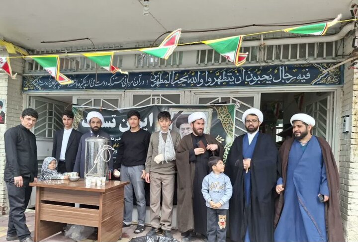تصاویر/ ایستگاه صلواتی مدرسه المهدی (عج) مشگین شهر