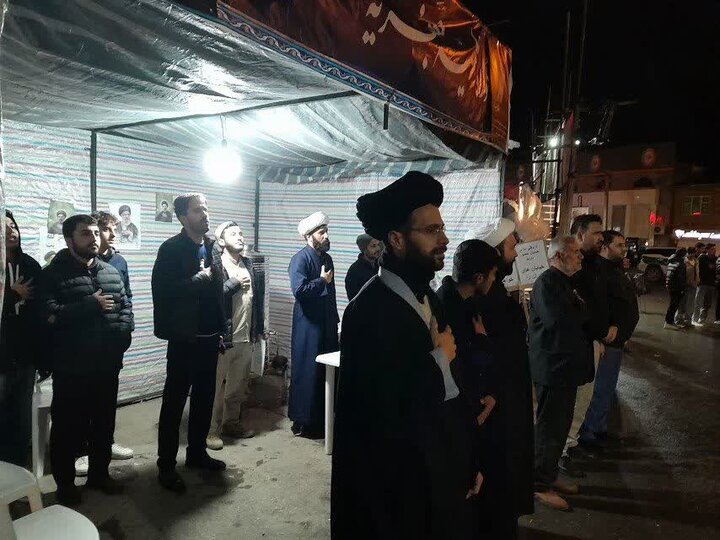 تصاویر/ موکب تبیینی فرهنگی مدرسه علمیه جعفریه خلخال