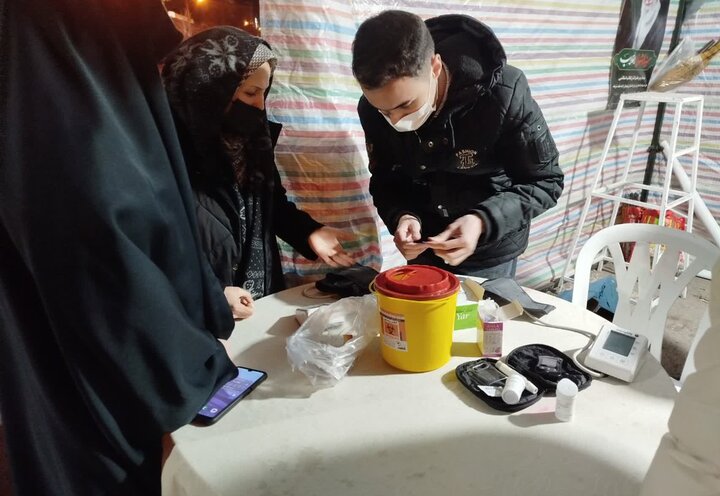 تصاویر/ موکب تبیینی فرهنگی مدرسه علمیه جعفریه خلخال