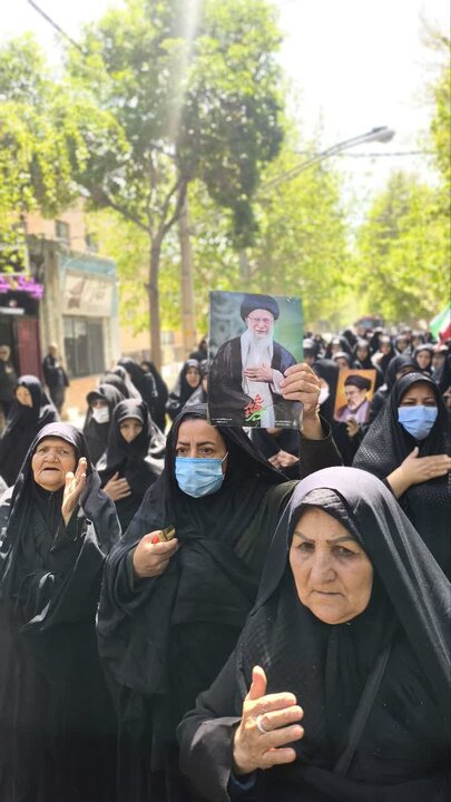 تصاویر/مراسم شهادت ششمین امام شیعیان امام جعفر صادق (ع)در نطنز