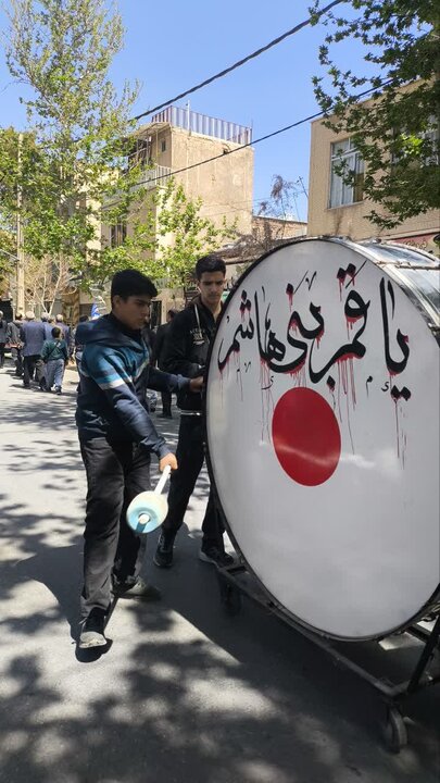 تصاویر/مراسم شهادت ششمین امام شیعیان امام جعفر صادق (ع)در نطنز