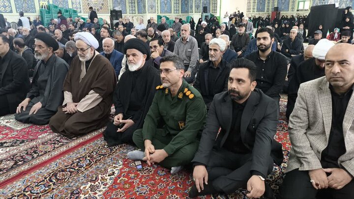 تصاویر/مراسم شهادت ششمین امام شیعیان امام جعفر صادق (ع)در نطنز