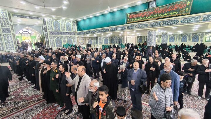 تصاویر/مراسم شهادت ششمین امام شیعیان امام جعفر صادق (ع)در نطنز