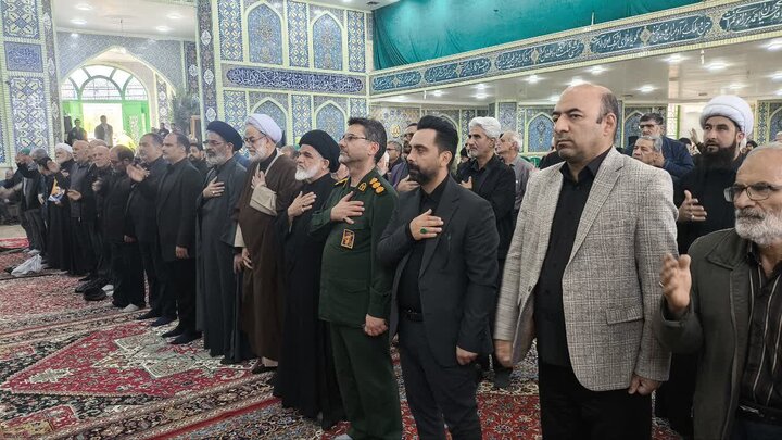 تصاویر/مراسم شهادت ششمین امام شیعیان امام جعفر صادق (ع)در نطنز
