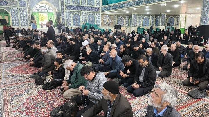 تصاویر/مراسم شهادت ششمین امام شیعیان امام جعفر صادق (ع)در نطنز