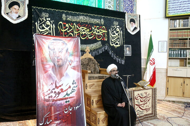 تصاویر/ مراسم بزرگداشت چهلم شهید رسانه مسعود سلیمی