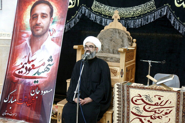 تصاویر/ مراسم بزرگداشت چهلم شهید رسانه مسعود سلیمی