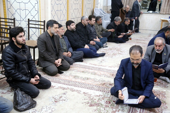 تصاویر/ مراسم بزرگداشت چهلم شهید رسانه مسعود سلیمی