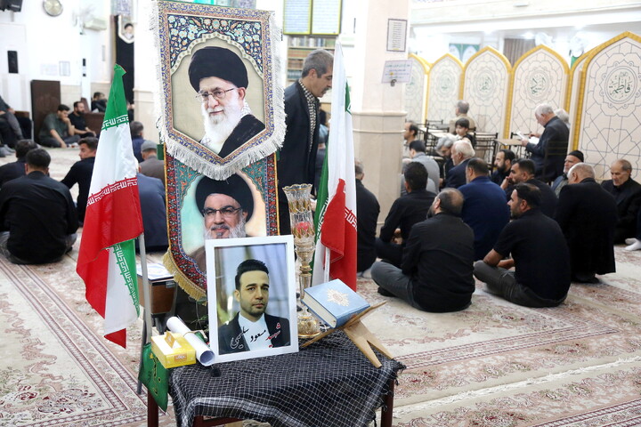 تصاویر/ مراسم بزرگداشت چهلم شهید رسانه مسعود سلیمی