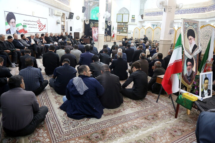 تصاویر/ مراسم بزرگداشت چهلم شهید رسانه مسعود سلیمی