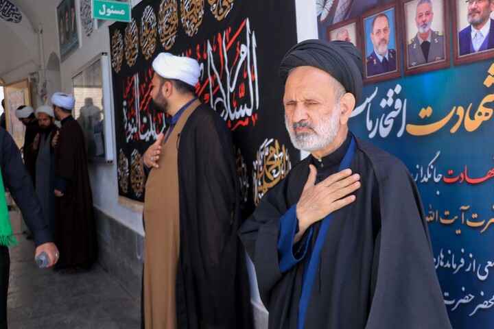 تصاویر| شهادت امام جعفر صادق(ع) در مدرسه علمیه سفیران هدایت بیرجند