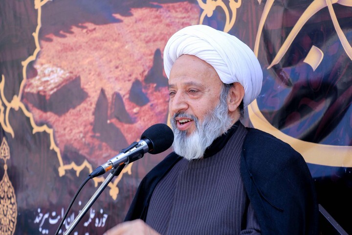 تصاویر| شهادت امام جعفر صادق(ع) در مدرسه علمیه سفیران هدایت بیرجند
