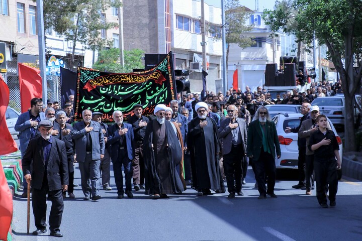 تصاویر| شهادت امام جعفر صادق(ع) در مدرسه علمیه سفیران هدایت بیرجند