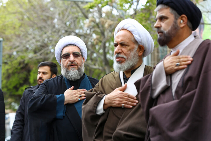 تصاوبر /  اجتماع خیابانی عزاداران، بمناسبت شهادت امام صادق (علیه السلام) در تبریز