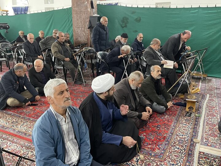 تصاویر/ حضور امام جمعه نوشهر و محبان اهل بیت (ع) در دسته روی و مجلس عزای شهادت امام صادق (ع)