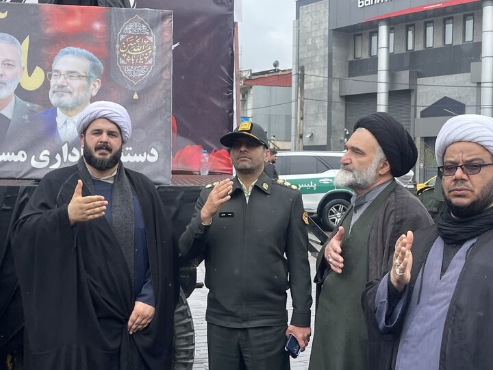 تصاویر/ حضور امام جمعه نوشهر و محبان اهل بیت (ع) در دسته روی و مجلس عزای شهادت امام صادق (ع)