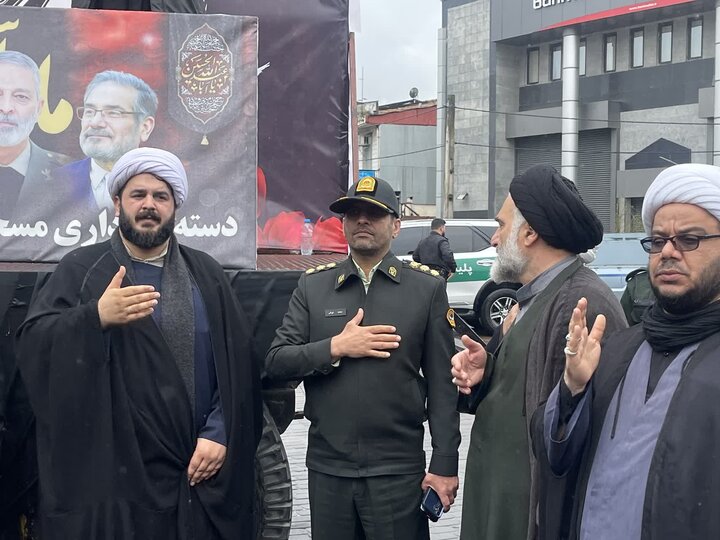 تصاویر/ حضور امام جمعه نوشهر و محبان اهل بیت (ع) در دسته روی و مجلس عزای شهادت امام صادق (ع)