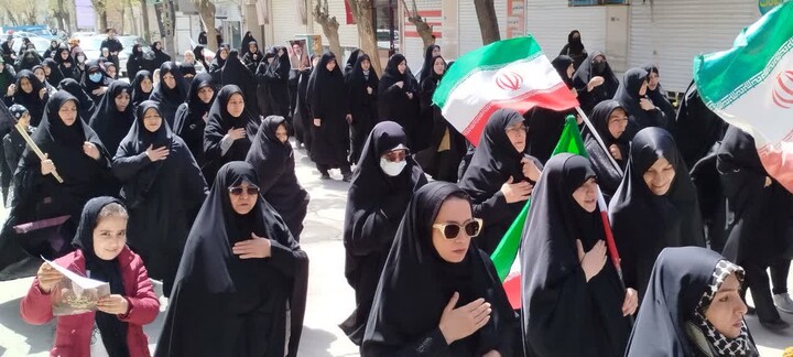 تصاویر/ دسته عزاداری شهادت امام جعفر صادق «علیه السلام» در بهار