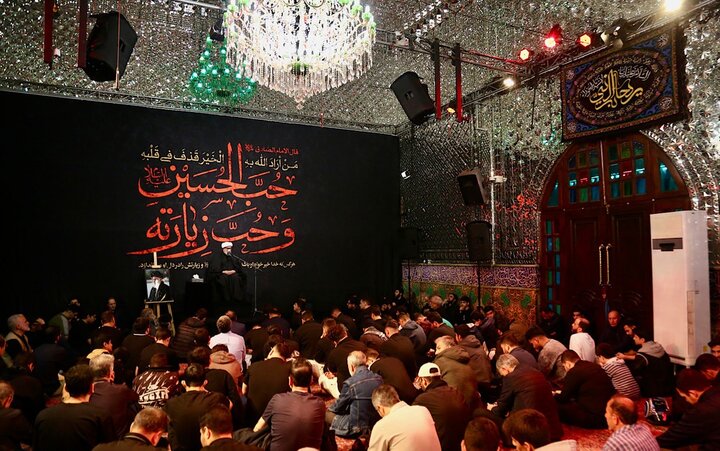 تصاویر/ مراسم عزاداری شهادت امام صادق(ع) در امامزاده صالح(ع)