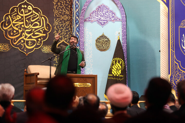 عزاداری سالروز شهادت امام صادق (ع) در حرم قم