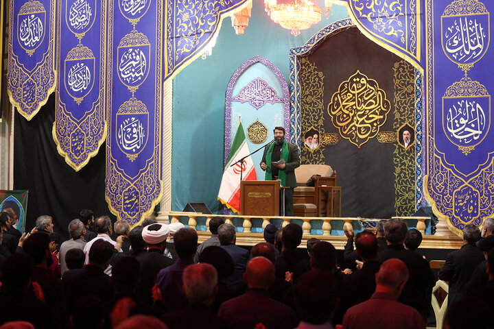 عزاداری سالروز شهادت امام صادق (ع) در حرم قم