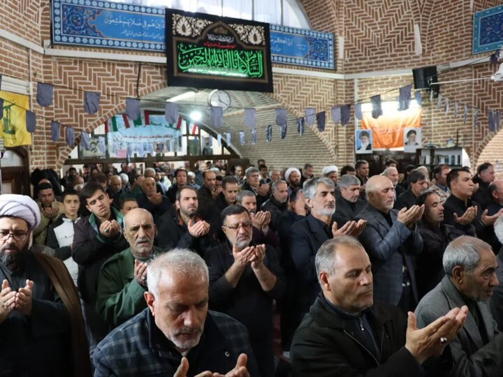 تصاویر/ عزاداری مردم تکاب در شهادت امام صادق علیه السلام