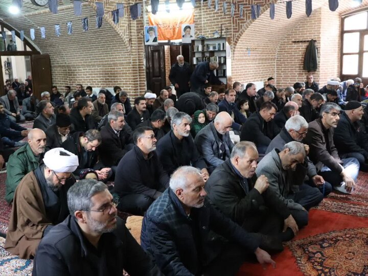 تصاویر/ عزاداری مردم تکاب در شهادت امام صادق علیه السلام