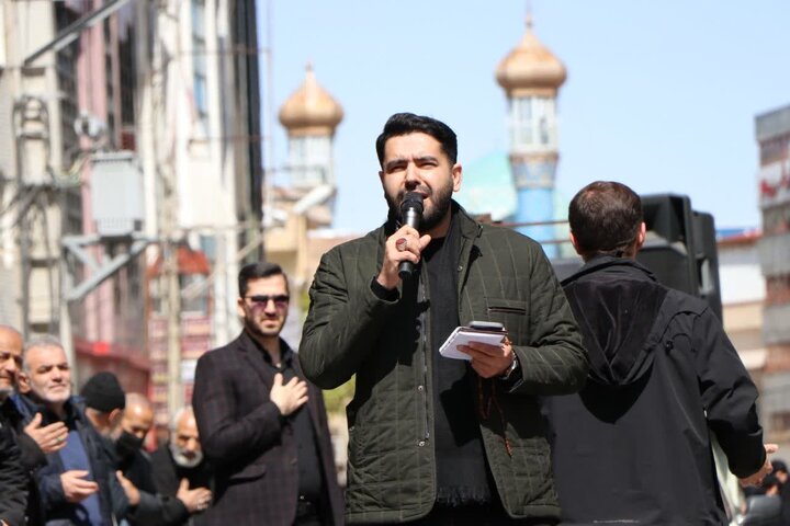 تصاویر/ عزاداری خیابانی در ارومیه به مناسبت سالروز شهادت امام صادق علیه السلام