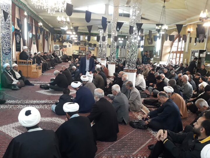 تصاویر / سخنرانی امام جمعه دابودشت در مسجد جامع شهرستان آمل، در روز شهادت امام صادق (ع)