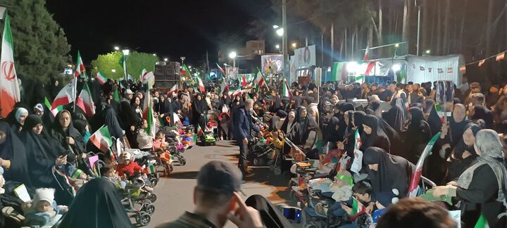 تصاویر/درخشش حماسه ساوجی ها در چهل و پنجمین شب بیعت