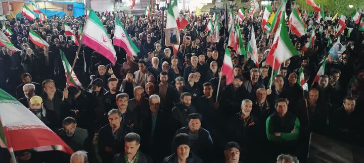 تصاویر/درخشش حماسه ساوجی ها در چهل و پنجمین شب بیعت