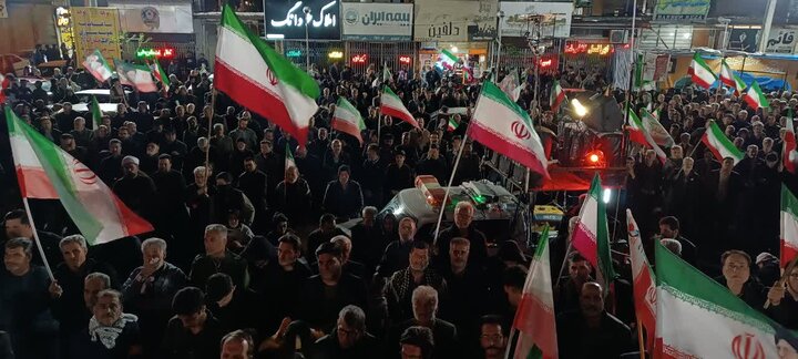 تصاویر/درخشش حماسه ساوجی ها در چهل و پنجمین شب بیعت