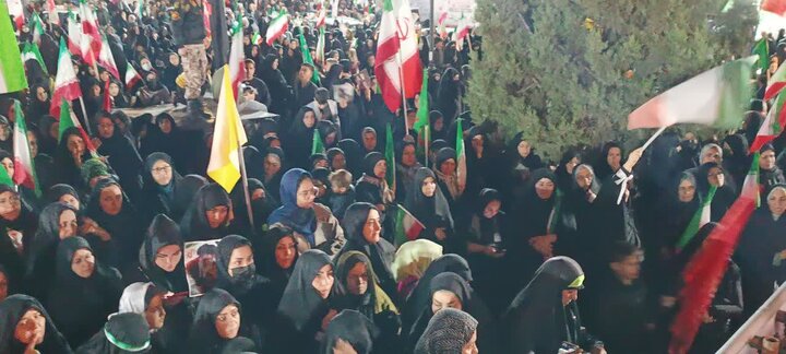 تصاویر/درخشش حماسه ساوجی ها در چهل و پنجمین شب بیعت