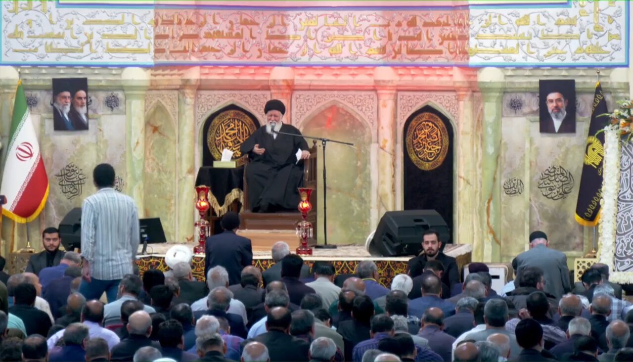 سخنرانی آیت الله علم الهدی مراسم عزاداری سالروز شهادت امام صادق (ع) در حرم مطهر رضوی