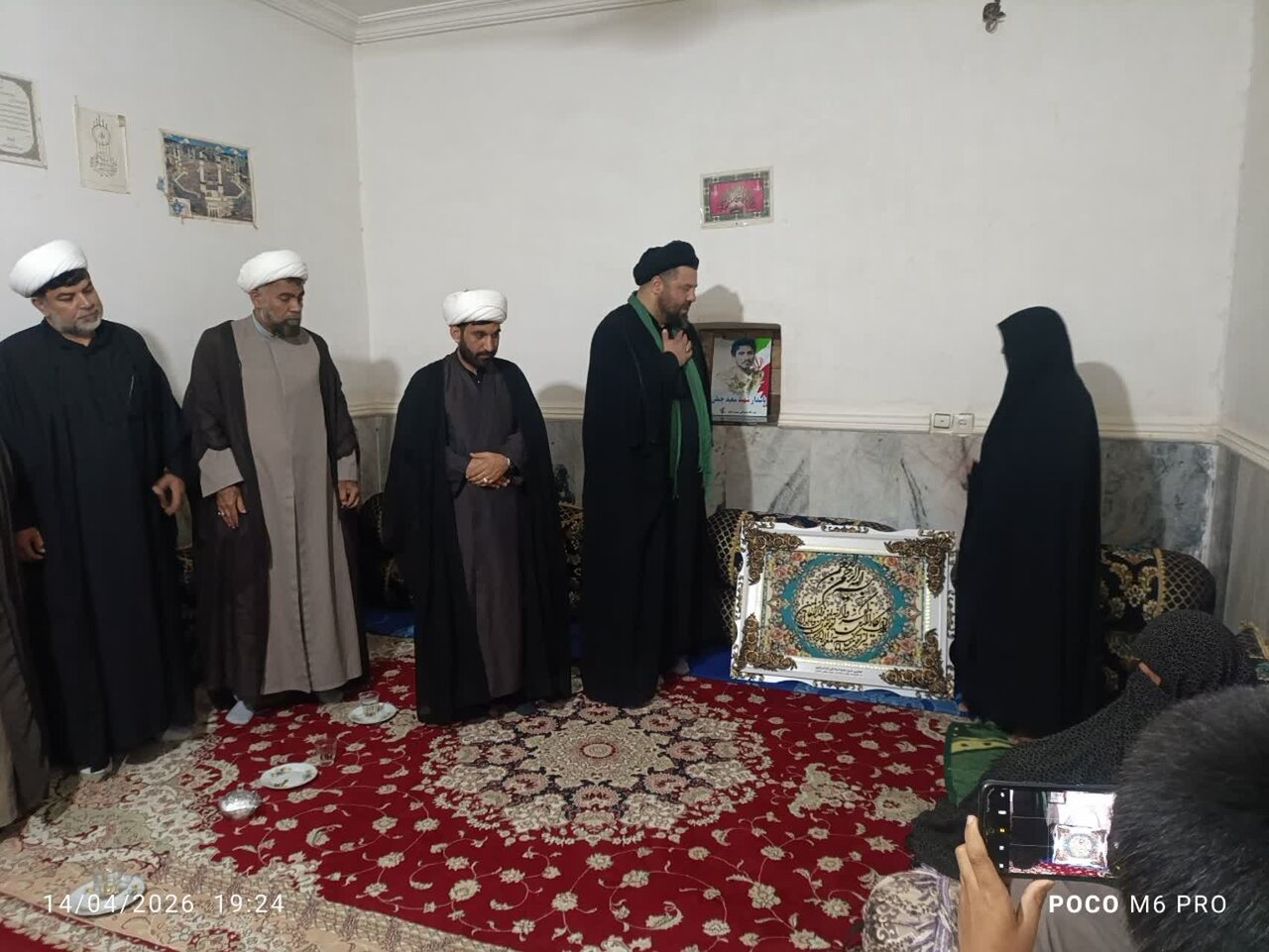 دیدار با خانواده شهدا