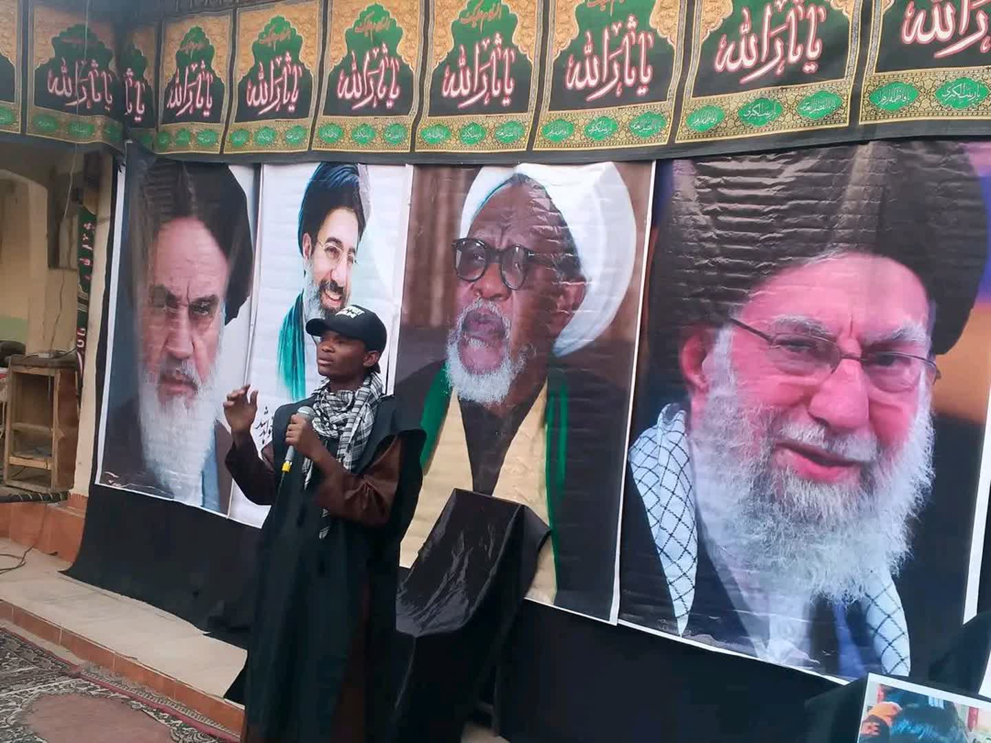 نیجریه در سوگ دانش آموزان میناب مراسم برگزار کرد