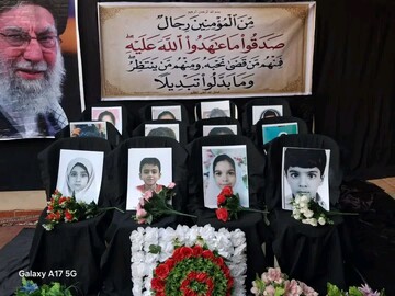 نیجریه در سوگ دانش آموزان میناب مراسم برگزار کرد