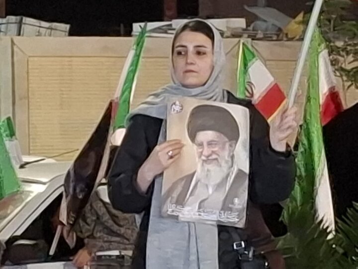تصاویر | چهل و پنجمین تجمع شبانه مردمی کاشان در خیابان امیرکبیر چهار راه سلمان