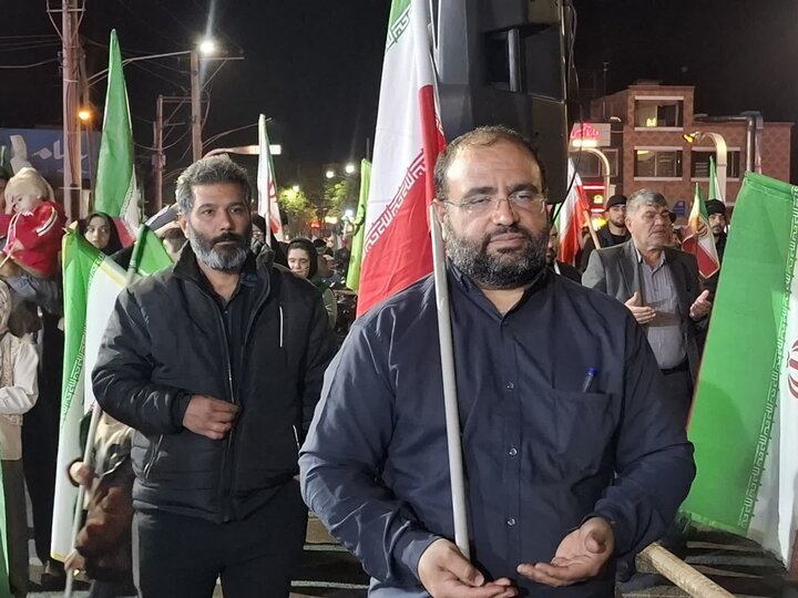 تصاویر | چهل و پنجمین تجمع شبانه مردمی کاشان در خیابان امیرکبیر چهار راه سلمان