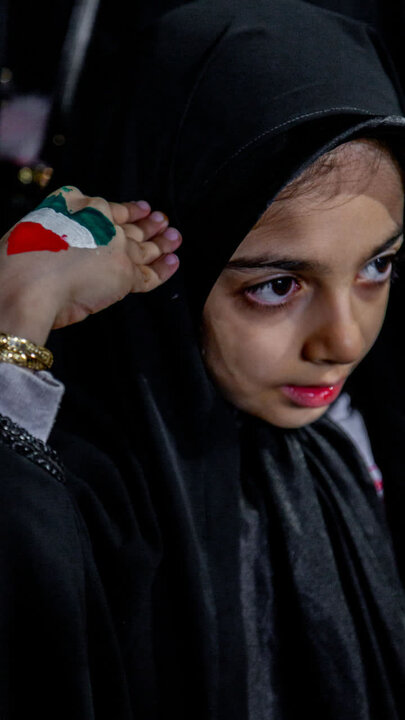 تصاویر| چهل و پنجمین تجمع شبانه مردمی آران وبیدگل در هلال بن علی (ع)
