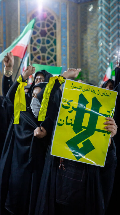 تصاویر| چهل و پنجمین تجمع شبانه مردمی آران وبیدگل در هلال بن علی (ع)