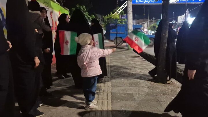تصاویر / مردم مؤمن امیرکلا در چهل و پنجمین شب حماسه آفرینی