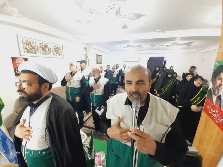 تصاویر / معاون تبلیغ وامور فرهنگی شهرستان بهشهر در جمع خادمان امام رضا (ع)