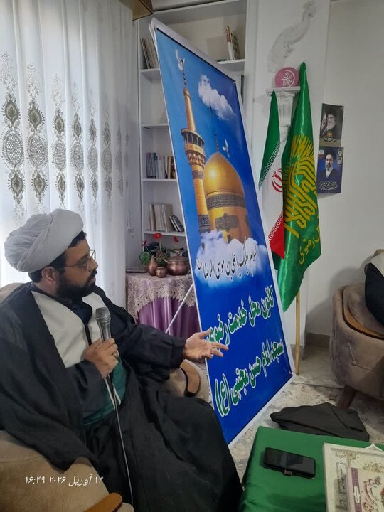 تصاویر / معاون تبلیغ وامور فرهنگی شهرستان بهشهر در جمع خادمان امام رضا (ع)
